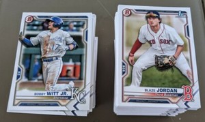2021 Bowman Base & Prospects #1-100 & BP#1-#150 You Choose - Huge Selection