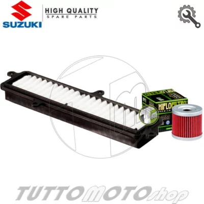 Kit Filtro Aria + Olio SUZUKI UH Burgman 125-200 2007-2018 / Filtri Tagliando - Immagine 1 di 4