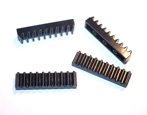 4x LEGO® Technic placa de cremallera 1x4 Gar Rack 3743 NUEVO negro - Imagen 1 de 1