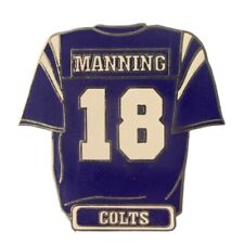 Vintage 1998 NFL Indianapolis Colts Peyton Manning #18 Jersey Souvenir Pin