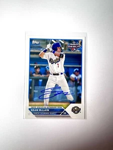 2023 Topps Pro Debut - Autografi #PD-42 Sean McLain (AU, RC) LA Dodger - Foto 1 di 2