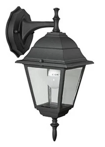 6X Linterna" Nuevo York "Baby Con Brazo Negro Aluminio Pintado C.42825 - Imagen 1 de 1