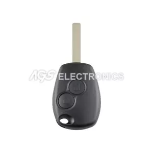 GUSCIO CHIAVE AUTO PER TELECOMANDO 2 TASTI RENAULT CLIO MODUS KANGOO TWINGO - Picture 1 of 1