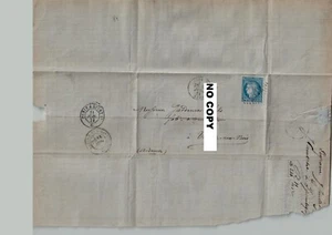 Lot de 2 Documents avec affranchissements intéressants- marcophilie - Imagen 1 de 4