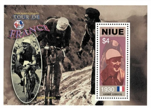 Niue 2003 - Tour De France 100th Anniversary - Souvenir Sheet - Scott 779 - MNH Cover