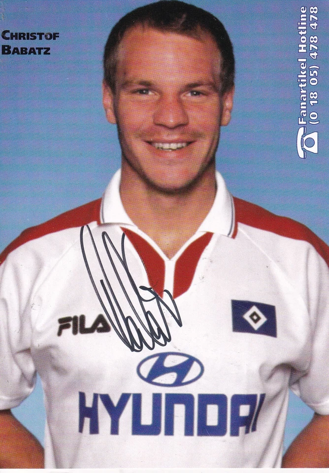 Autogramm - Christof Babatz (HSV) - 1998/1999 - Bild 1 von 1