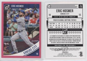 2018 Panini Donruss Mother's Day Ribbon /25 Eric Hosmer #118