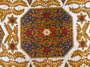 Bizou Origin Veritable Wax Block Print Fabric Yardage 2 Yds African Star Holland - Picture 1 of 9