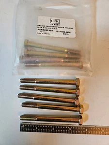 Infasco Hex HD Cap Screws J429-8 FNA UNC NZY 5/16-18 X 3 1/2" P/N 62379 Lot Of 9 - Picture 1 of 3