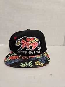 Headlines California Love Floral Hawaiano Snapback Gorra Gorra Nueva Sin Etiquetas Tiene Percha  - Imagen 1 de 7