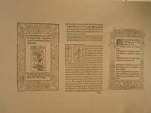 Gravurplatte Religion Mittelalter Geoffroy Tory Eingang der Königin Paris - Bild 1 von 1