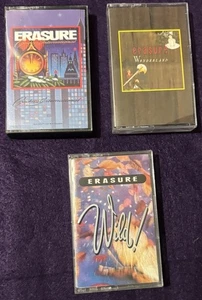 Wild! Wonderland Crackers International by Erasure Cassettes Late 80s Sire Recs - Picture 1 of 9