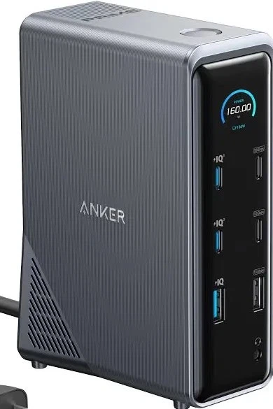Anker Prime Docking Station 14-Port 160W USB-C 10Gbps Transfer Smart Interface - Image 1 of 1