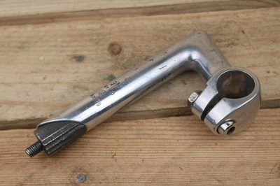 Kalloy 60mm Polished Aluminium 1" Quill Stem 25.4mm Vintage Retro Steel Bike - Image 1 of 4