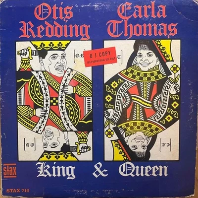OTIS REDDING CARLA THOMAS King & Queen LP STAX 716 MONO DJ PROMO 1966 Soul Foto 1 de 4