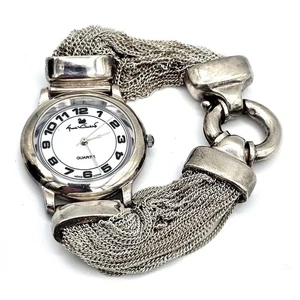 Reloj para mujer Gloria Vanderbilt de colección - correa de cadena de malla - reloj de cuarzo en funcionamiento - Imagen 1 de 11