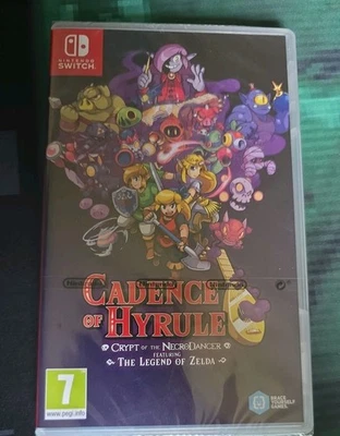 NINTENDO SWITCH CADENCE OF HYRULE CRYPT OF THE NECRODANCER *FACTORY SEALED* RARE - Image 1 of 3