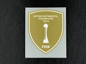 2025 2026 OFFICIAL INTERCONTINENTAL CHAMPIONS 2024 REAL MADRID PATCH PLAYER SIZE - Picture 1 of 2