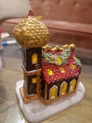 Photophore Noël Villeroy & Boch Christmas Village - Photo 1/4