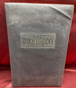 1913 German Commemorative Book and Cloth- "Zum 80. Geburtstage" Rare Keepsake - Bild 1 von 10