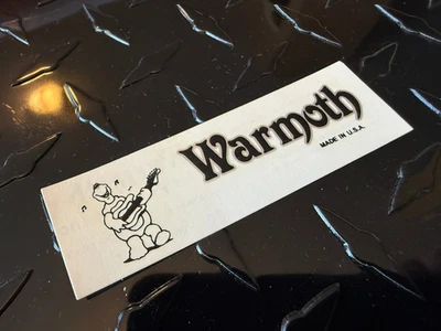 Calcomanía de cabezal Warmoth Waterslide estilo original fuera de producción NOS Foto 1 de 4
