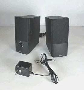 Bose Companion 2 Series III multimedia PC speakers black includes power supply - Afbeelding 1 van 7