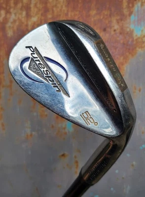 Pure Spin Diamond Face Scoring Wedge 52° Large Graphite Shaft RH- Tungsten - A1 - Image 1 of 4