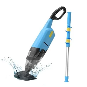 Cordless Pool Vacuum Cleaner for Above Ground Pool & In Ground Blue - Picture 1 of 7
