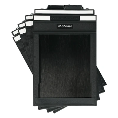 *NEW* 4 PACK - 4x5 Sheet Cut Film Holder, 8 METAL Dark Slides for Large Format - Image 1 of 4