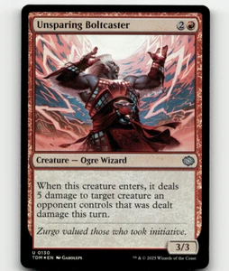 FOIL - MTG - Unsparing Boltcaster #130 - Tarkir: Dragonstorm - Imagen 1 de 1
