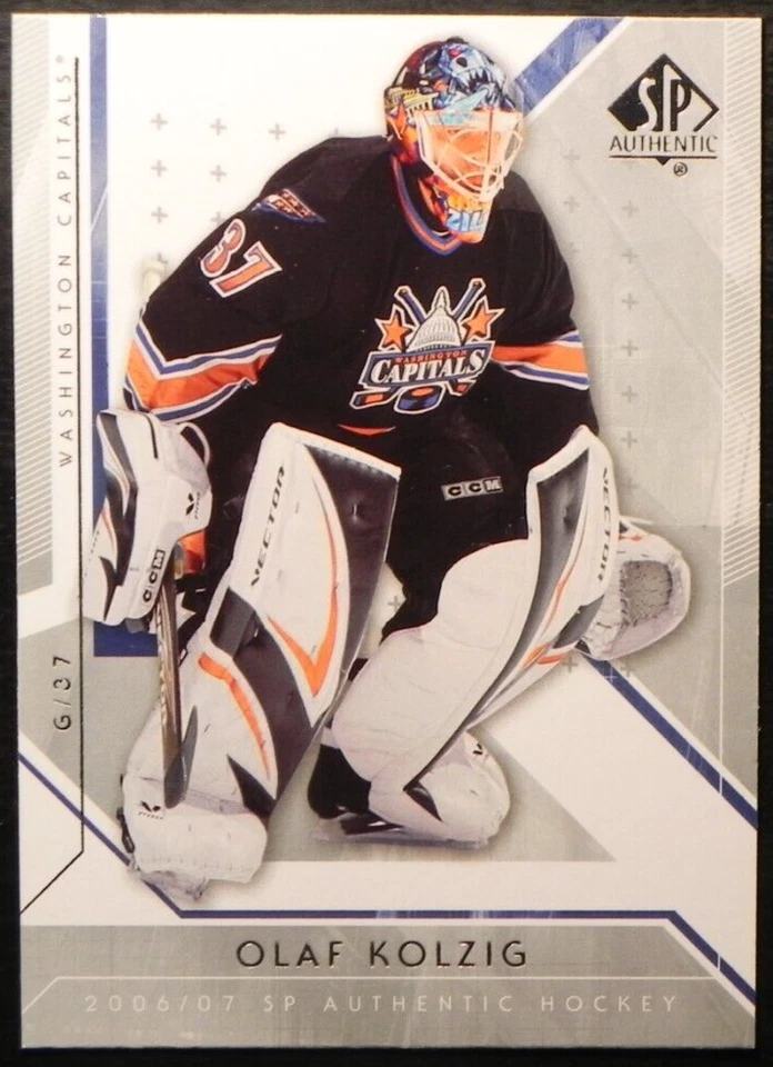 2006-07 06/07 SP Authentic #2 Olaf Kolzig Washington Capitals - Image 1 of 2