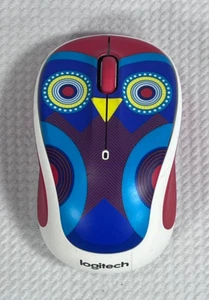 Logitech M325c Wireless Mouse – Olivia Owl Design, USB Nano Receiver - Picture 1 of 8
