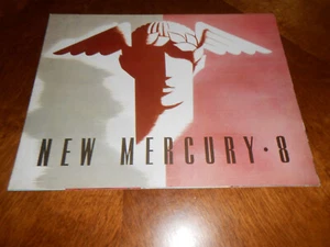 1940 MERCURY 8 BROCHURE / Large 8 Page '40 CATALOG / September 1939 - Picture 1 of 3