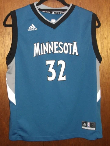 Adidas Minnesota Timberwolves Jersey Karl-Anthony Towns #32 Youth Large Cover
