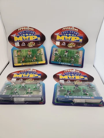 1997 GALOOB All-Star MVP’s  Packers,  Patriots, Cowboys, Dolphins TEAMS on cards Cover