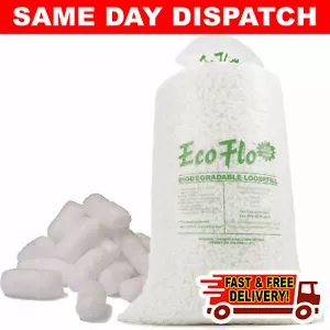 More details for ecoflo quality biodegradable loose void fill packing peanuts *all quantities*