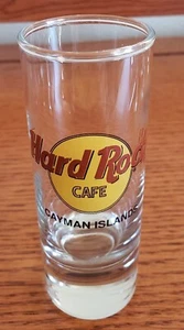 Hard Rock Cafe Cayman Islands Tall Shot Glass Shooter Collectible Souvenir - Picture 1 of 1