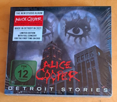 ALICE COOPER: Detroit Stories Lim. # 2021 # CD + DVD # NEU + OVP # Full Concert - Bild 1 von 2