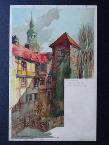 Germany HANNOVER Motiv Von Der Alten Stadtmauer c1905 Lithograph UB Postcard - Picture 1 of 2