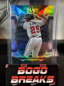 Select Baseball 2023 Andruw Jones Concourse Level Silver Prizm 44