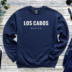Los Cabos Sweatshirt | Los Cabos Mexico Classic Crewneck Sweatshirt - Picture 1 of 10