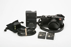 Leica D-Lux Typ 109 schwarz, CLA'd by Leica 1/2023, 2 Batts, Ladegerät, Blitz, toll!