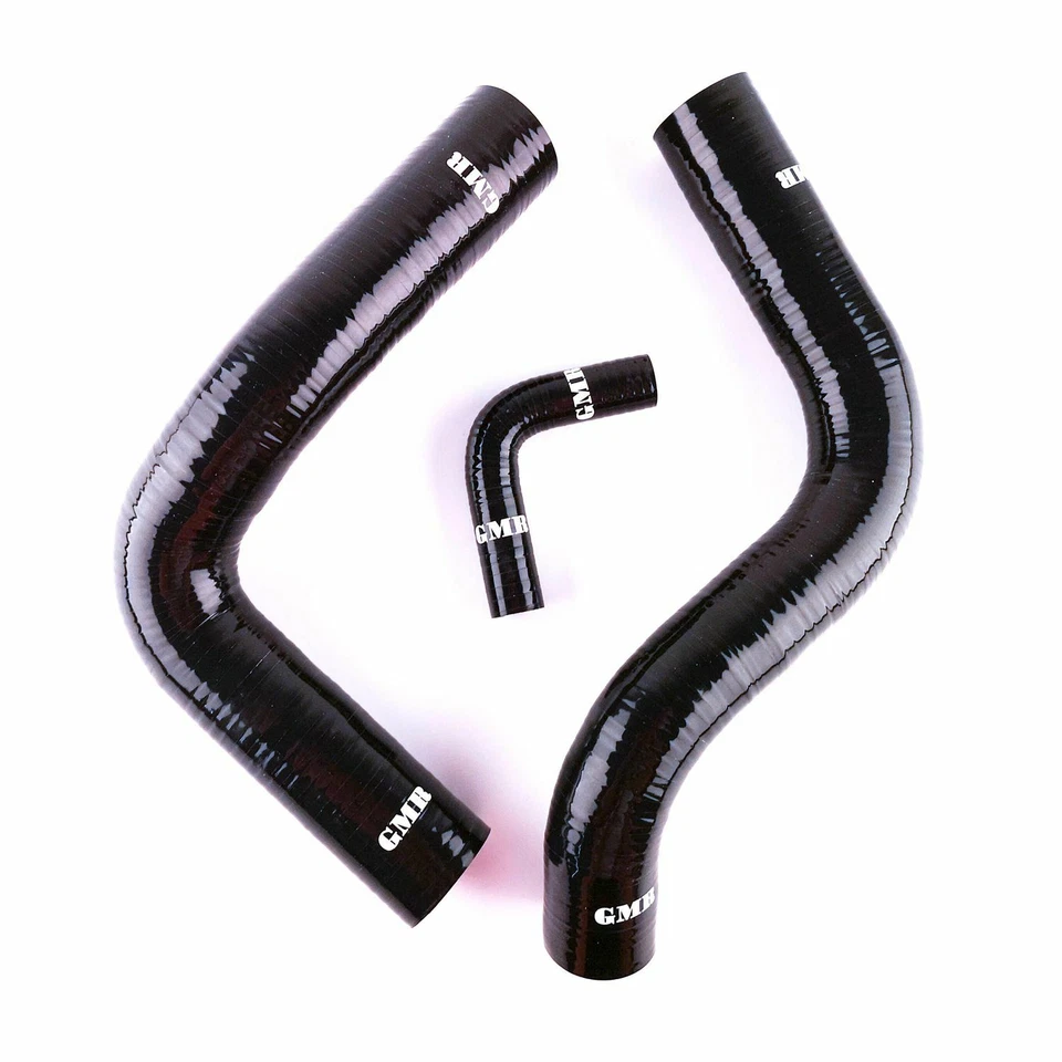 Black Silicone Radiator Cool Hoses 1964-68 Ford MUSTANG Cobra SHELBY 289-302 NEW - Image 1 of 1