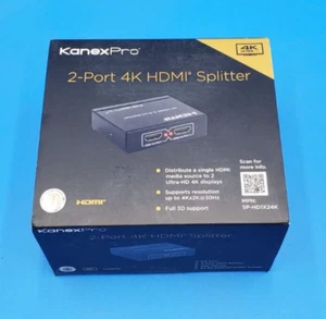KanexPro 2-Port 4K HDMI Splitter - Picture 1 of 4