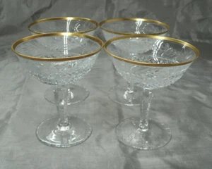 Vtg Eberling-Reuss MARQUIS Set of 4~4-5/8" Champagne Tall Sherbet Stemware EC 1 - Picture 1 of 4