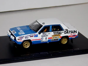 DATSUN STANZA Night Version #6 WINNER RALLY SOUTHERN CROSS 1978 SPARK S7765 1:43 - Bild 1 von 6