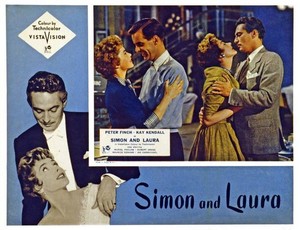Simon And Laura lobby card Muriel Pavlow Ian Carmichael Kay Kendall 1955 PHOTO