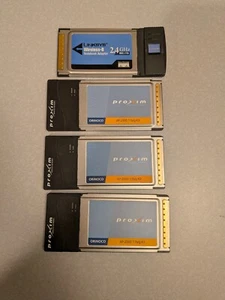 Lot of Vintage Assorted PCMCIA Cards, Proxim and Linksys Wireless 802b/g Network - Picture 1 of 2