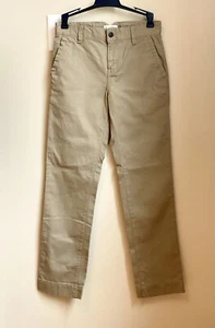 Nordstrom Boy’s Tucker + Tate & 12 M L Chino Khaki Tan Pants Uniform 27x27 - Picture 1 of 17