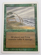 Magic: The Gathering💎Hurricane💎1994 Deck Master - Revised Edition🌟WOTC-MTG